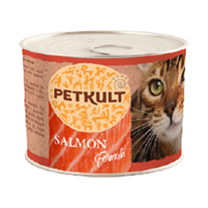 Petkult cu somon 185g